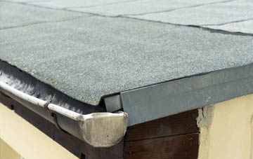 repair or replace Fallin flat roofing?